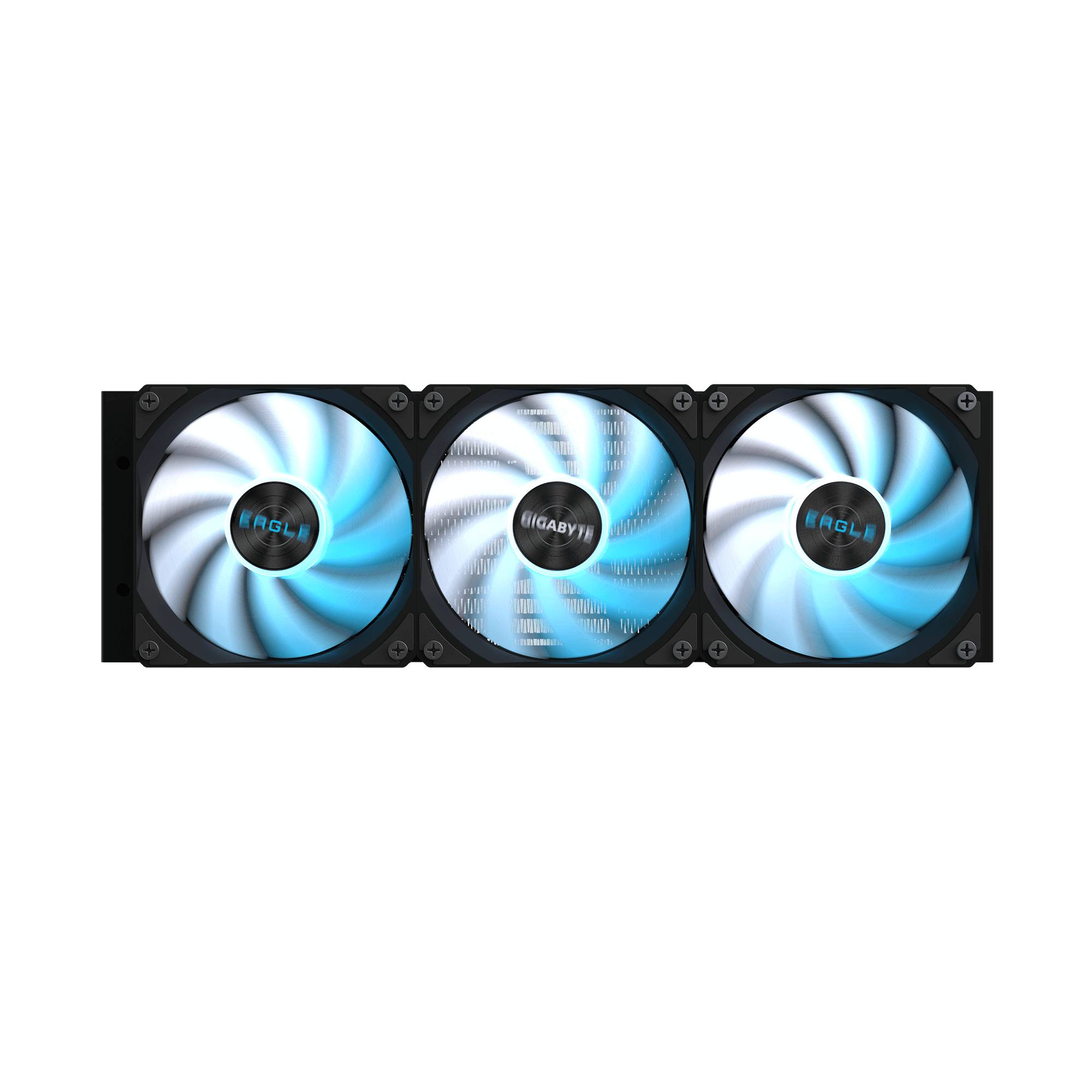 GIGABYTE EAGLE 360 Processor Alles-in-één vloeistofkoeler 12 cm Zwart 4 stuk(s)