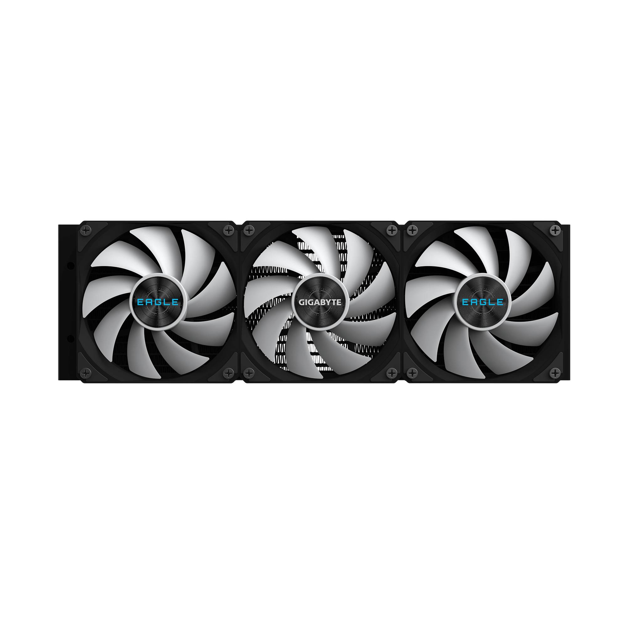 GIGABYTE EAGLE 360 Processor Alles-in-één vloeistofkoeler 12 cm Zwart 4 stuk(s)