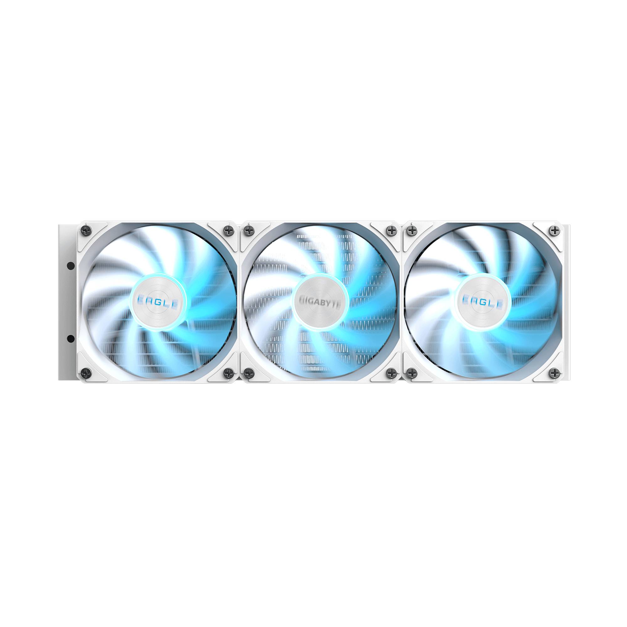 GIGABYTE EAGLE 360 ICE Processor Alles-in-één vloeistofkoeler 12 cm Wit 4 stuk(s)
