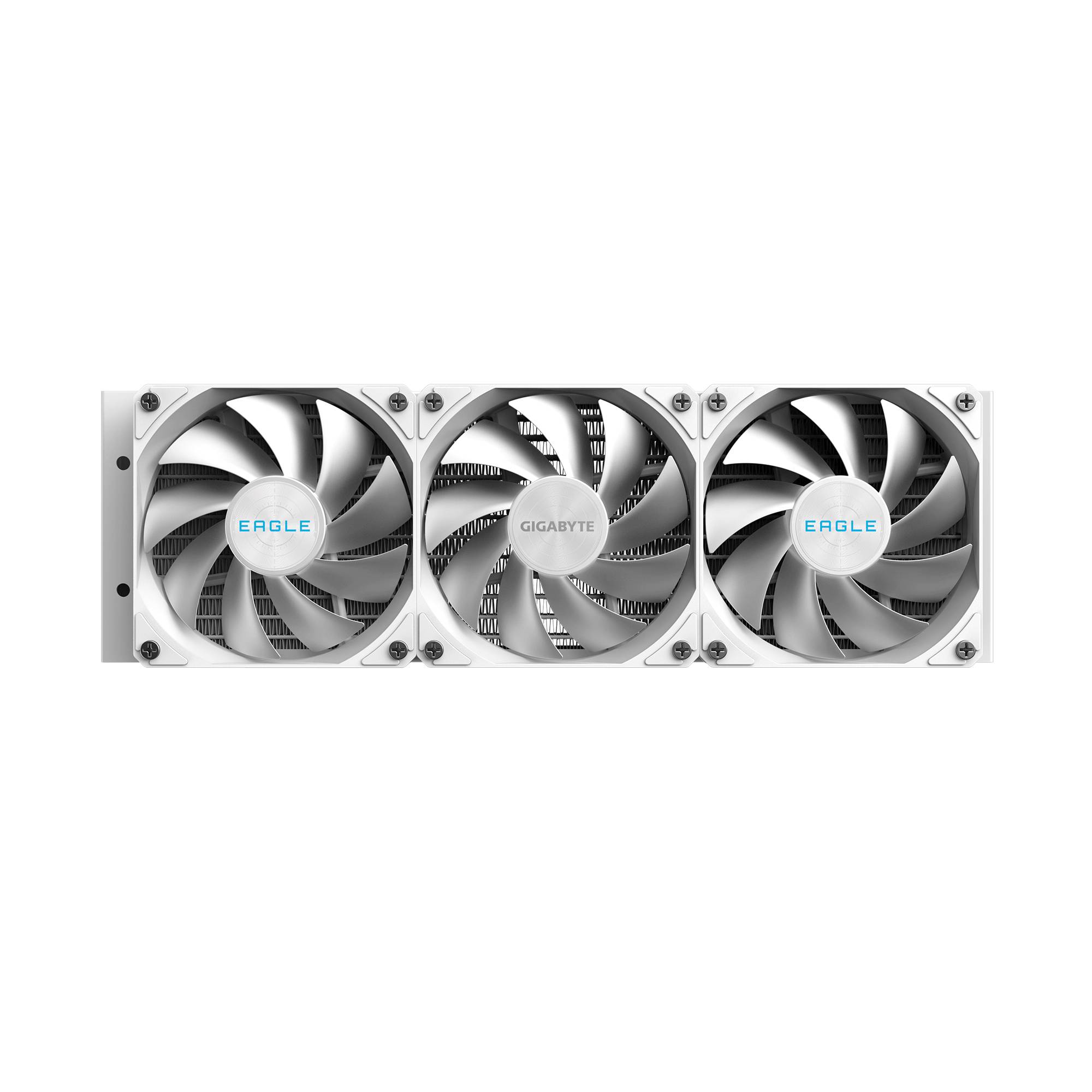 GIGABYTE EAGLE 360 ICE Processor Alles-in-één vloeistofkoeler 12 cm Wit 4 stuk(s)