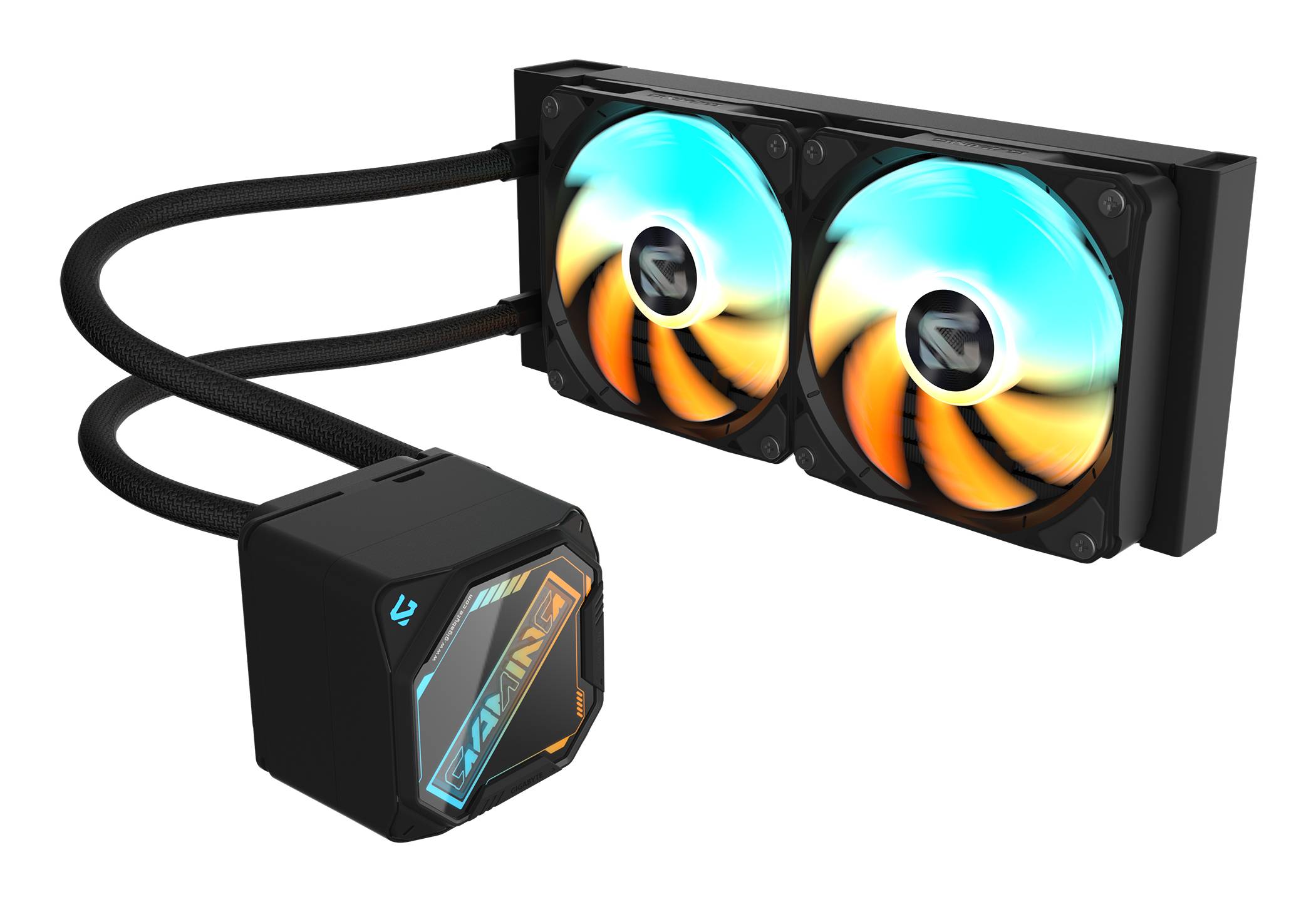 GIGABYTE GAMING 240 Processor Alles-in-één vloeistofkoeler 12 cm Zwart
