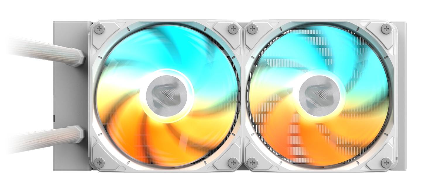 GIGABYTE GAMING 240 ICE Processor Alles-in-één vloeistofkoeler 12 cm Wit