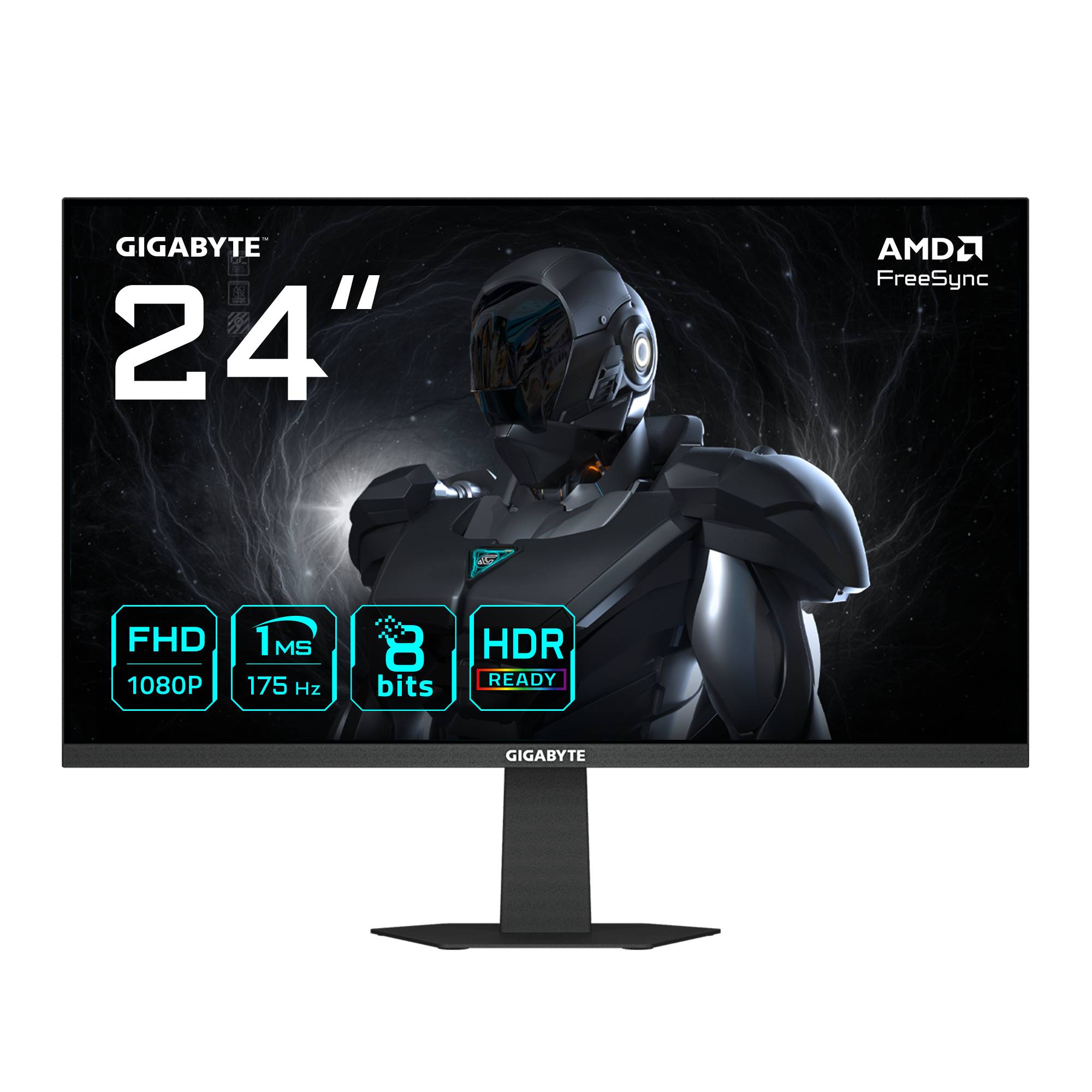 GIGABYTE GS24F14A computer monitor 60,5 cm (23.8") 1920 x 1080 Pixels Full HD LED Zwart