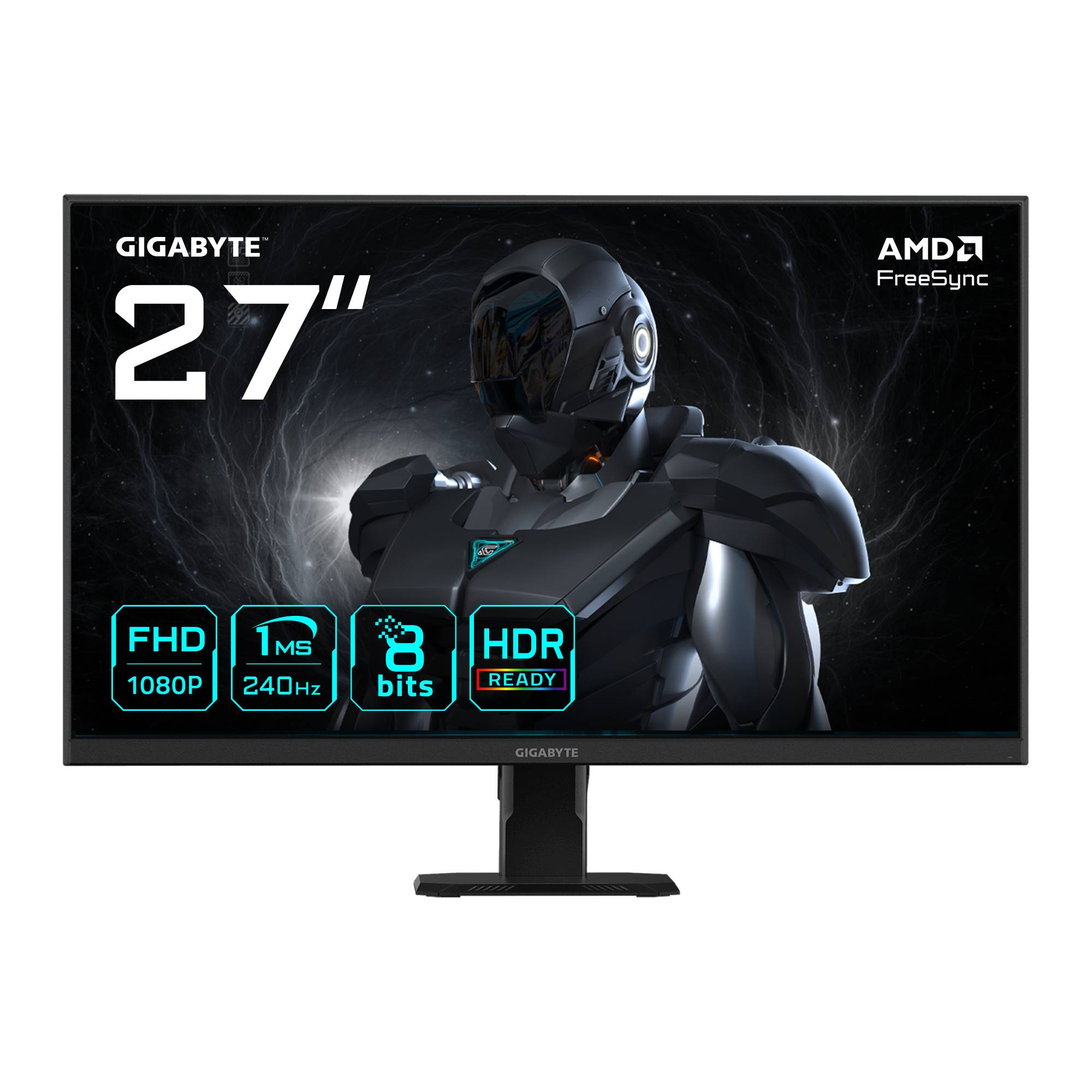 GIGABYTE GS27F2 computer monitor 68,6 cm (27") 1920 x 1080 Pixels Full HD LCD Zwart