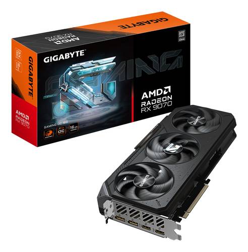 GIGABYTE Radeon RX 9070 GAMING OC 16G Grafische Kaart