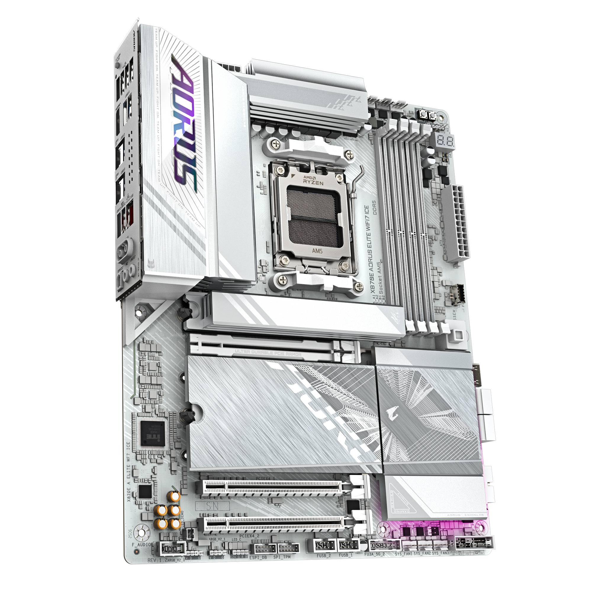 GIGABYTE X870E AORUS ELITE WIFI7 ICE Moederbord