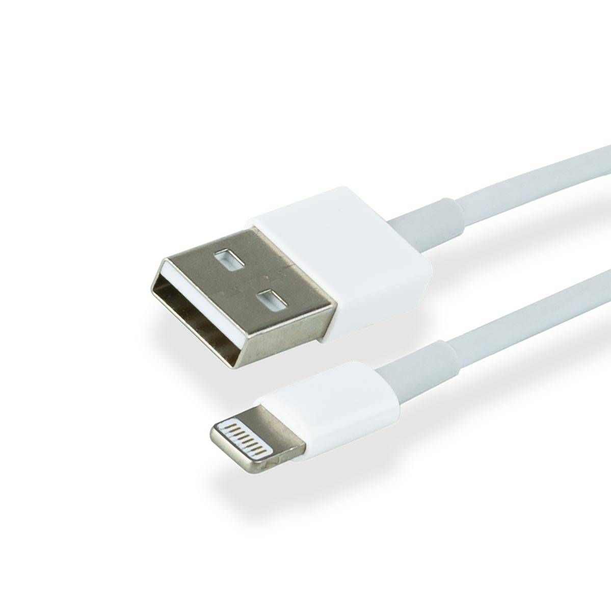 Greenmouse Lightning kabel, USB-A naar 8-pin, 1 m, wit