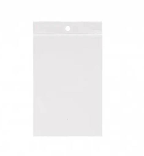 gripsealzakjes, ft 160 x 250 mm, 50 micron, met ophanggat, doos van 1000 stuks