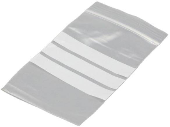 gripsealzakjes, ft 230 x 320 mm, 50 micron, met schrijfvlak en ophanggat, doos van 1000 stuks