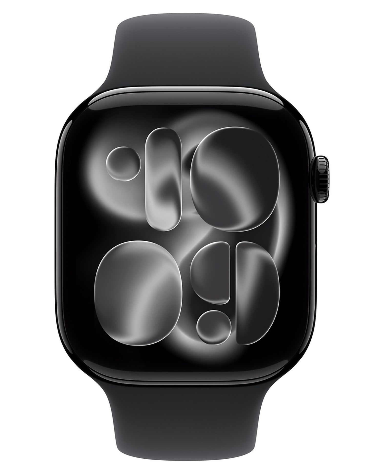 Apple Watch 11 Wifi + 5G - 46mm Jet Black Aluminium Case with Black Sport Band M/L