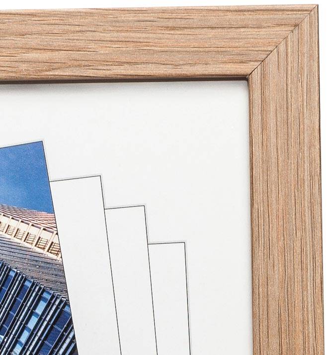 Hampton fotokader Sorbonne, in 2 cm MDF, eikeneffect, A3