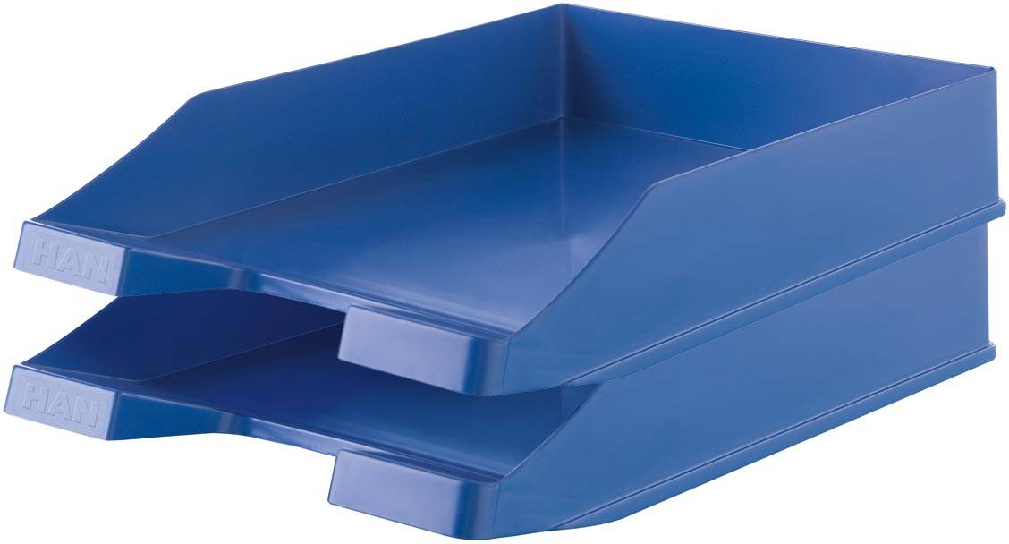 Han Karma brievenbak, geschikt voor ft A4/C4, eco-blauw