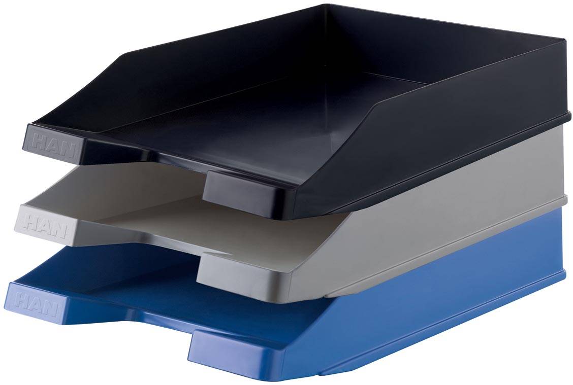 Han Karma brievenbak, geschikt voor ft A4/C4, eco-blauw
