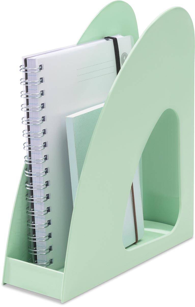 Han Re-Loop tijdschriftenhouder, voor ft A4/C4, PP, pastelgroen