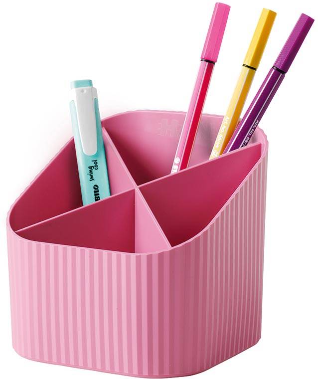 Han Re-X-Loop pennenbakje, roze