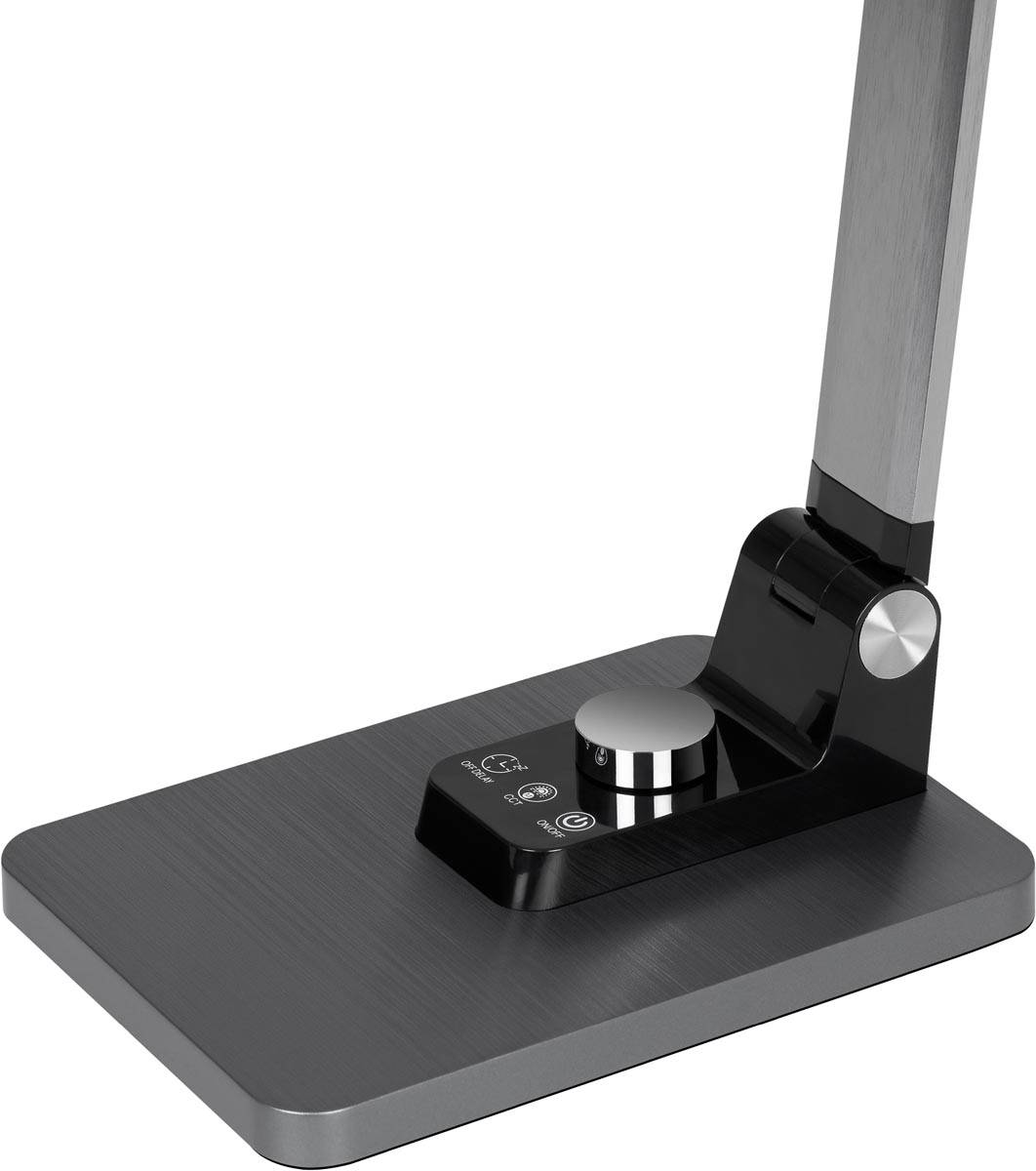 Hansa bureaulamp Breeze, LED-lamp, grijs