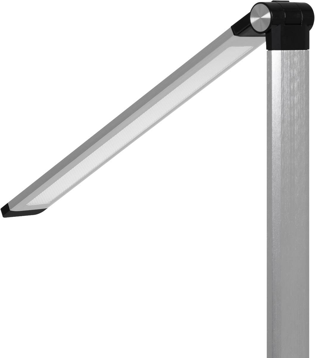 Hansa bureaulamp Breeze, LED-lamp, zilver