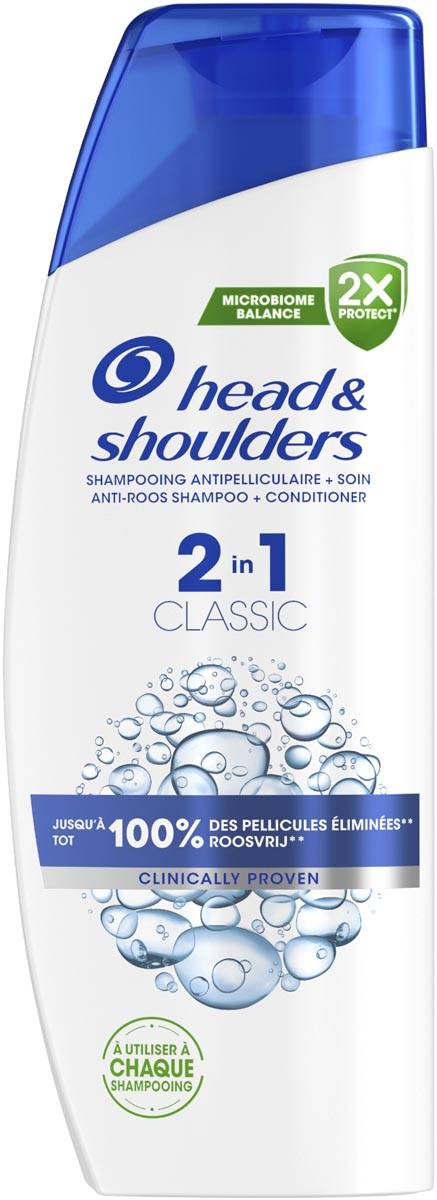 Head & Shoulders 2 in 1 Classic shampoo, fles van 300 ml