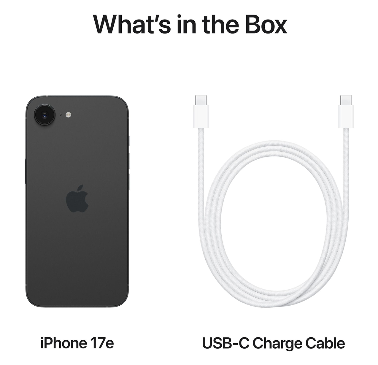 Apple iPhone 17e 512GB Zwart