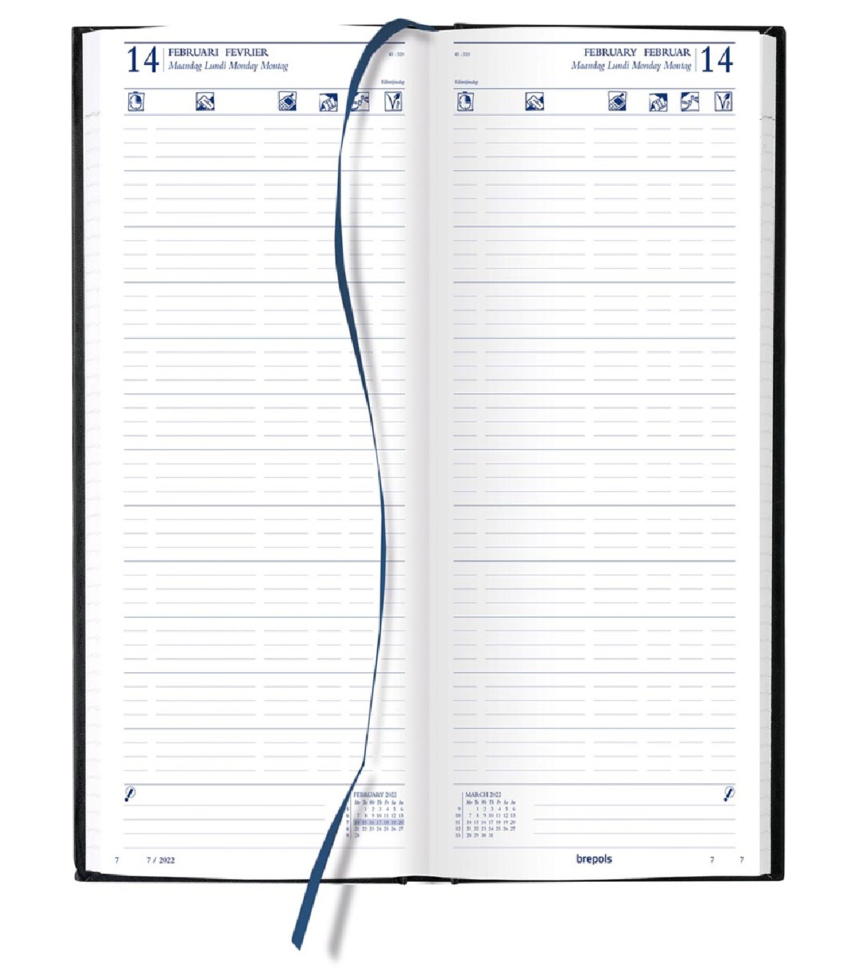 Brepols Horeca Lima, zwart, 2026