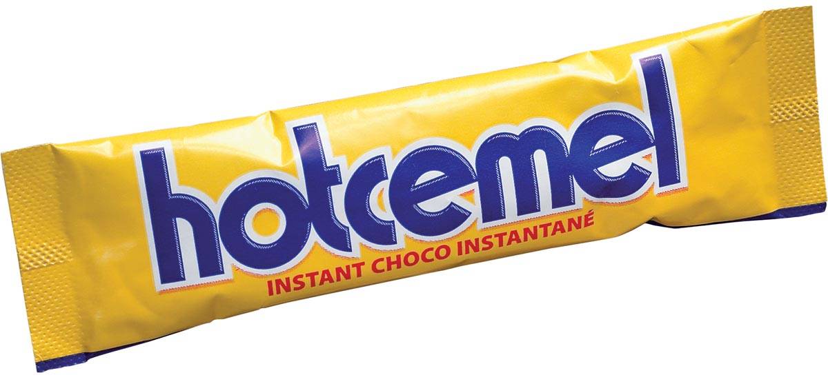 Hotcemel chocoladepoeder, pak van 25 zakjes
