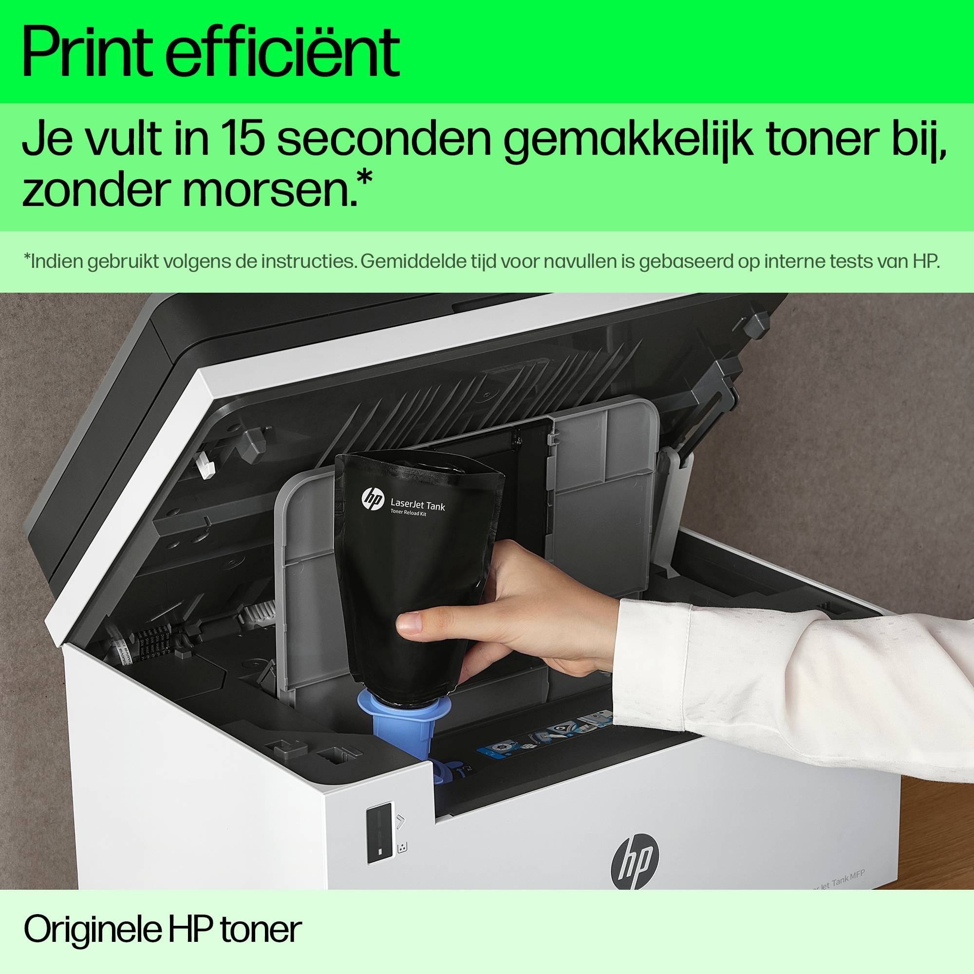 HP 143A originele zwarte Neverstop-tonerbijvulkit