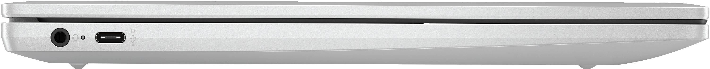 HP Chromebook 14a-nf0050nd Intel® N N100 35,6 cm (14") Full HD 4 GB LPDDR5-SDRAM 128 GB Flash Wi-Fi 6E (802.11ax) ChromeOS Zilver