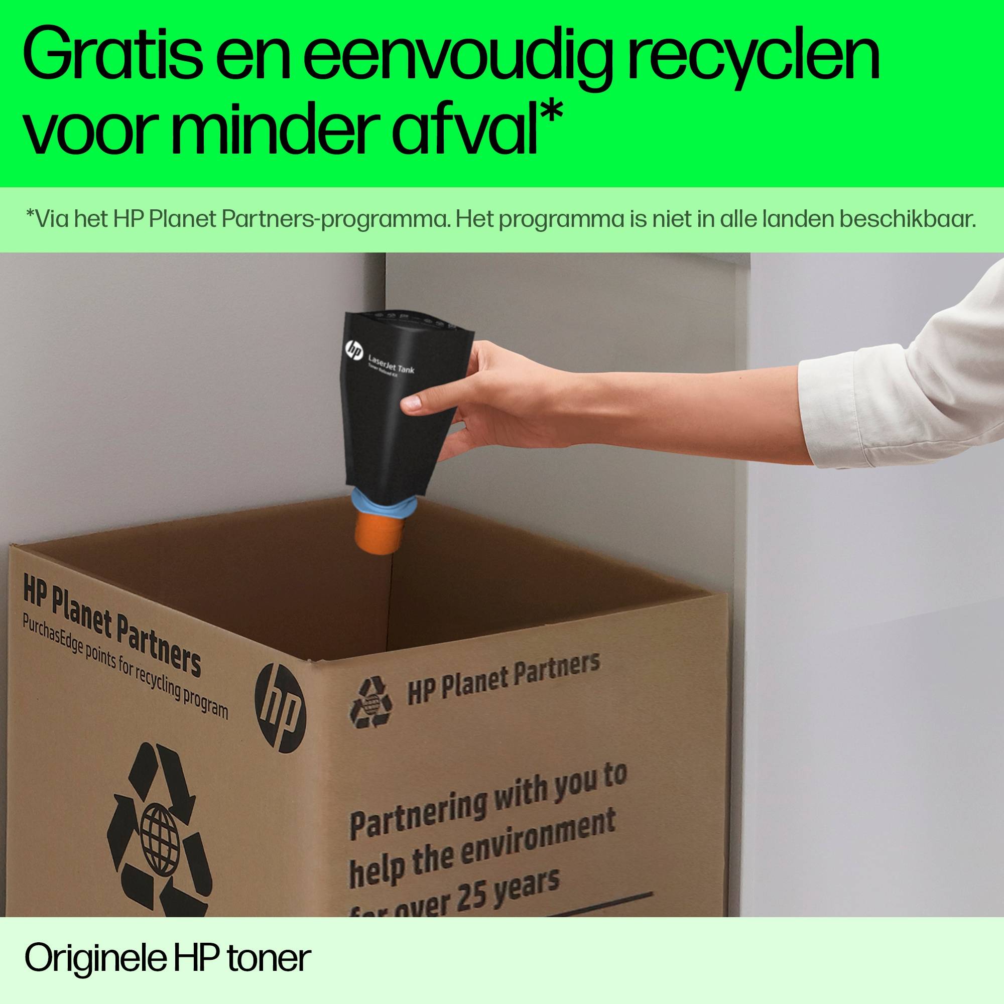 HP 153A originele zwarte LaserJet Tank Toner Navul Kit