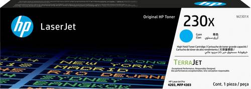 HP 230X Cyan Original LaserJet Toner Cartridge