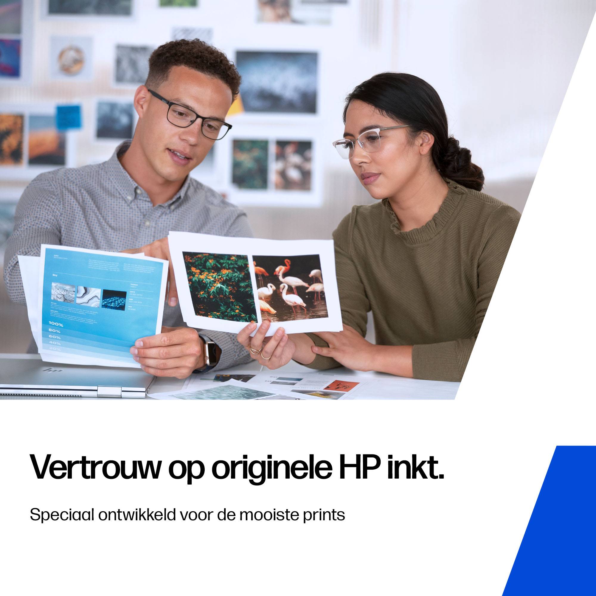 HP 301 originele zwarte/drie-kleuren inktcartridges, 2-pack