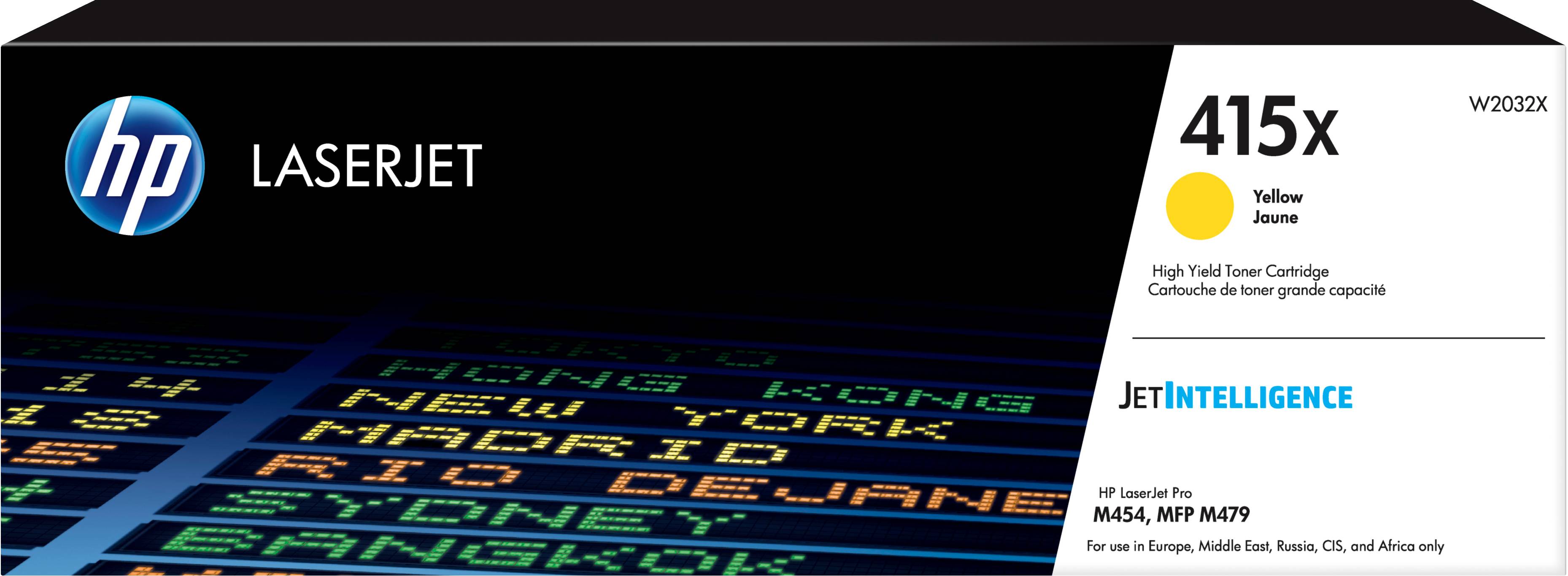 HP 415X originele high-capacity gele LaserJet tonercartridge