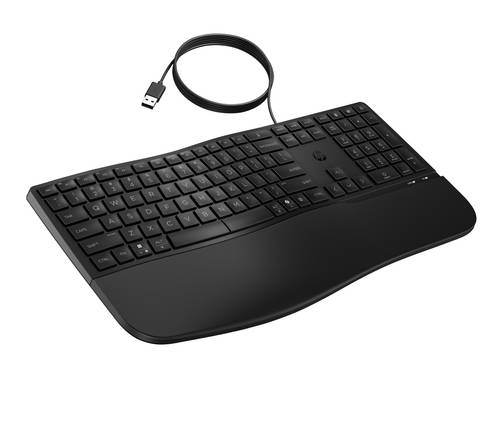 HP 485 CFT WD KBD toetsenbord Kantoor USB Zwart