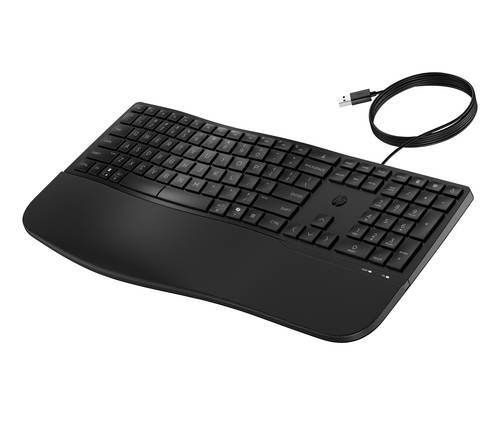 HP 485 CFT WD KBD toetsenbord Kantoor USB Zwart