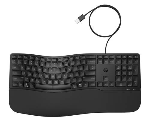 HP 485 CFT WD KBD toetsenbord Kantoor USB Zwart
