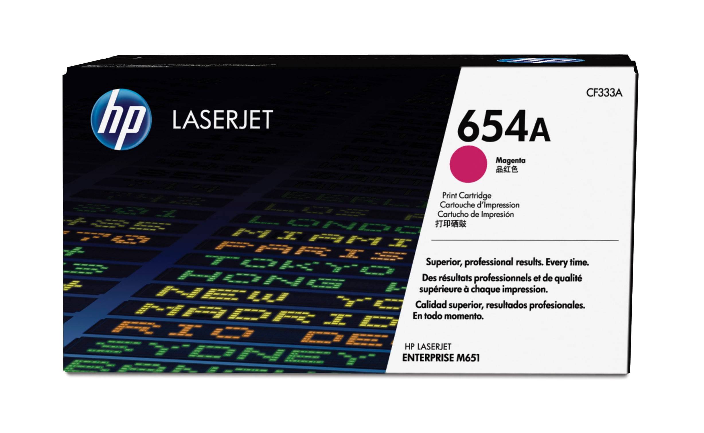 HP 654A originele magenta LaserJet tonercartridge