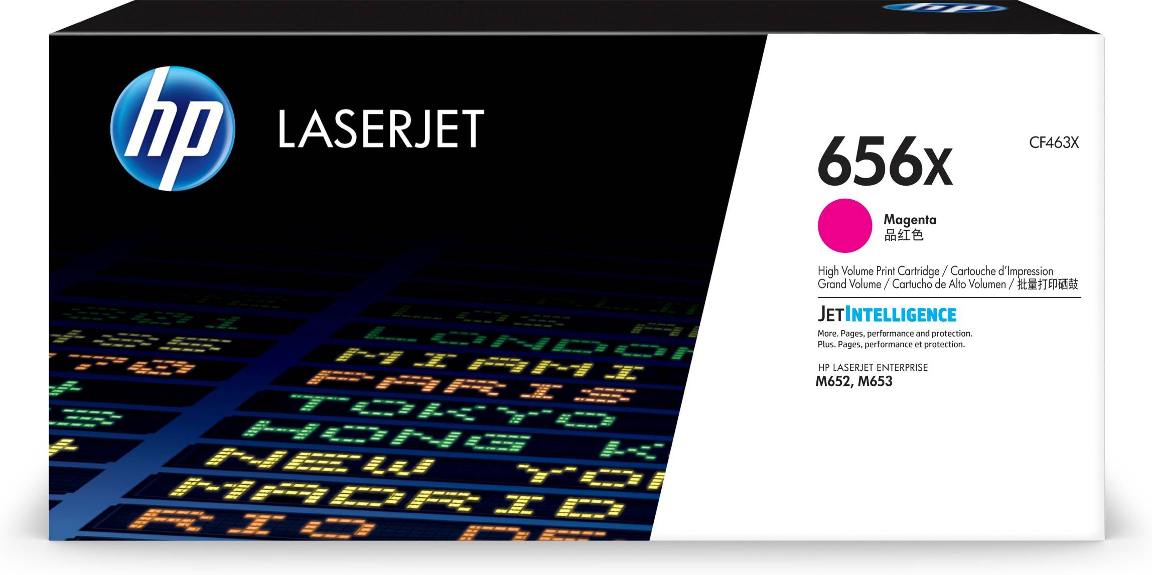 HP 656X originele high-capacity magenta LaserJet tonercartridge