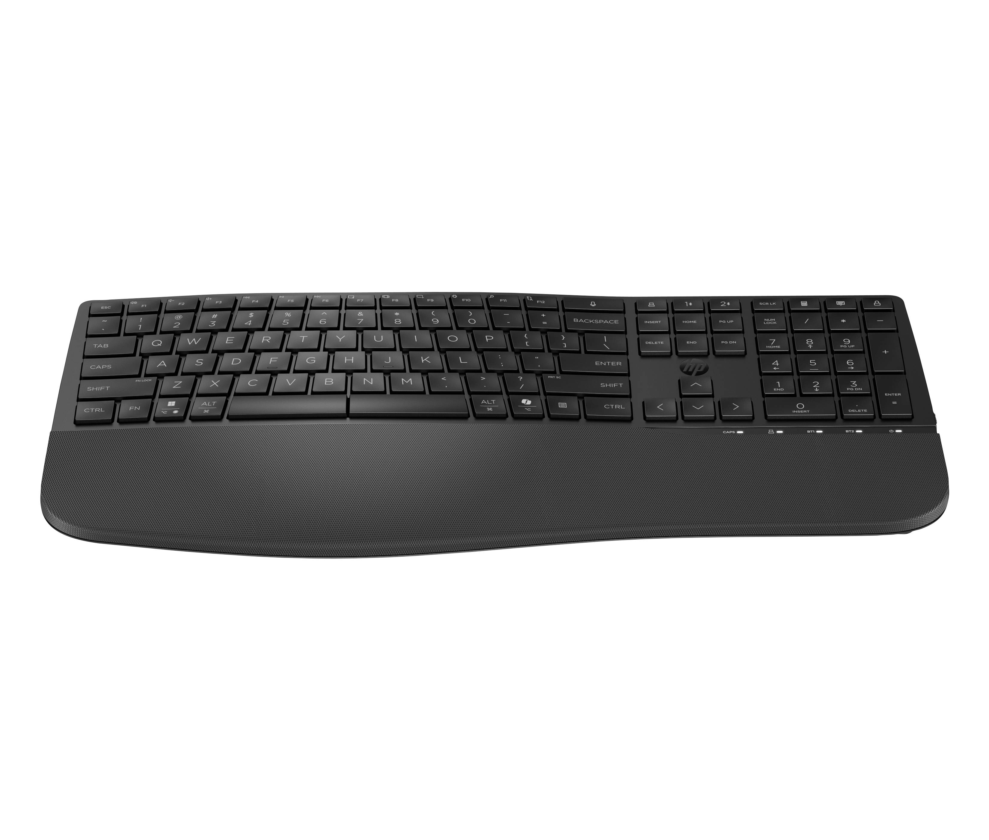 HP 685 CFT DUAL-MODE KBD toetsenbord Kantoor RF-draadloos + Bluetooth Zwart