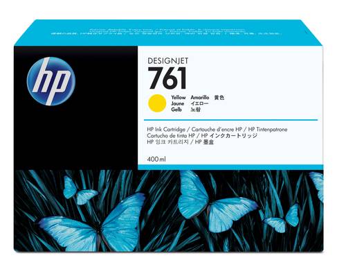 HP 761 gele DesignJet inktcartridge, 400 ml