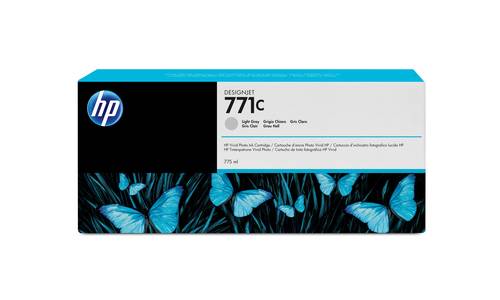 HP 771C lichtgrijze DesignJet inktcartridge, 775 ml