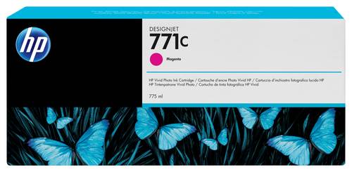 HP 771C magenta DesignJet inktcartridge, 775 ml