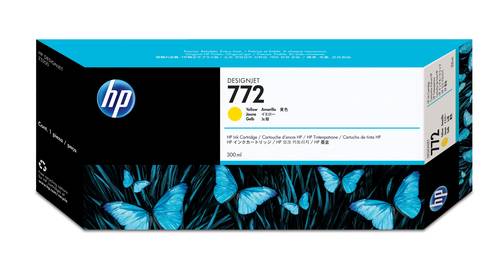 HP 772 gele DesignJet inktcartridge, 300 ml