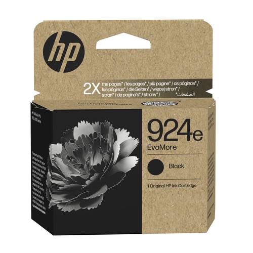 HP 924e EvoMore originele zwarte inktcartridge