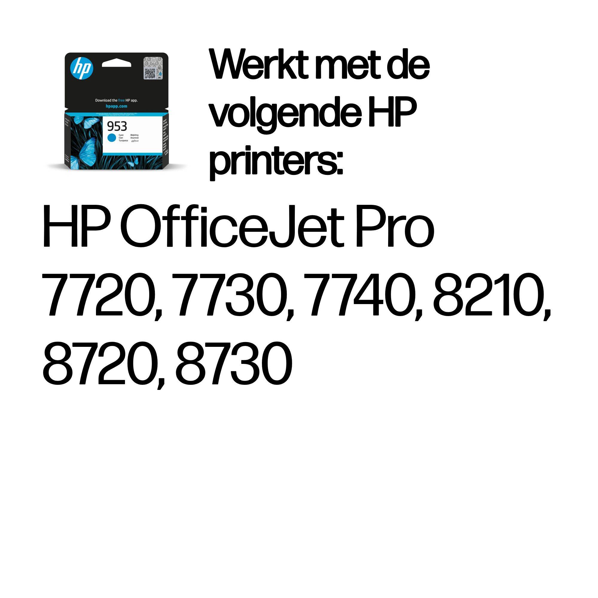 HP 953 originele cyaan inktcartridge