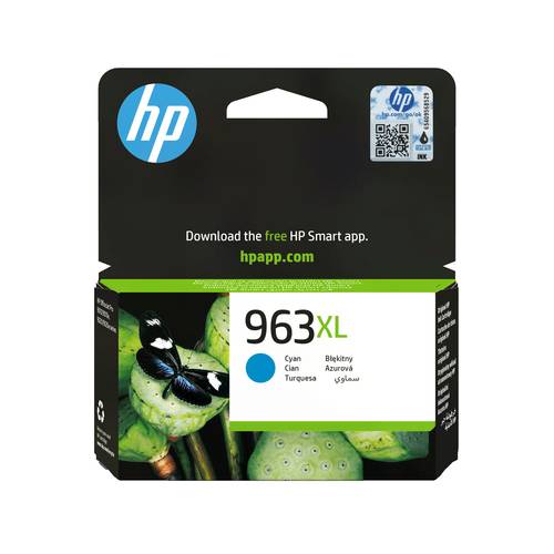 HP 963XL originele high-capacity cyaan inktcartridge