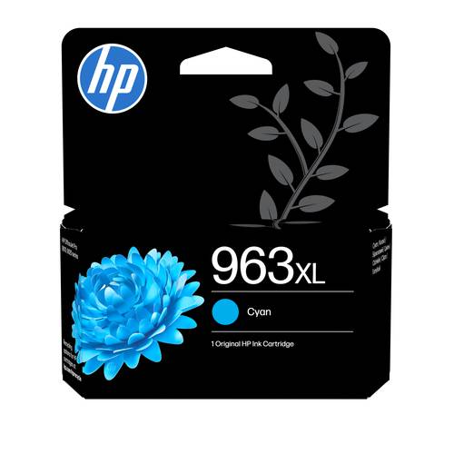 HP 963XL originele high-capacity cyaan inktcartridge