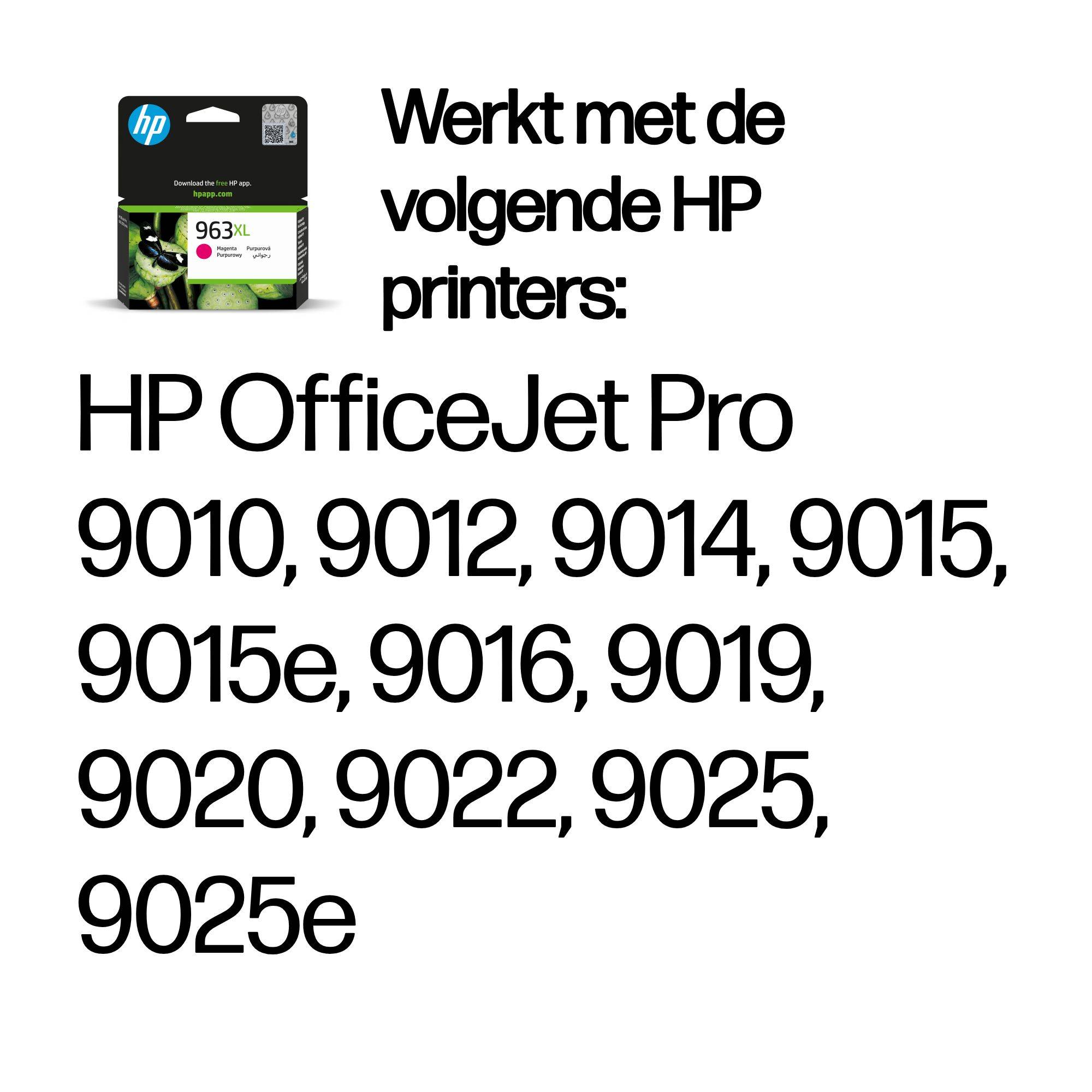 HP 963XL originele high-capacity magenta inktcartridge