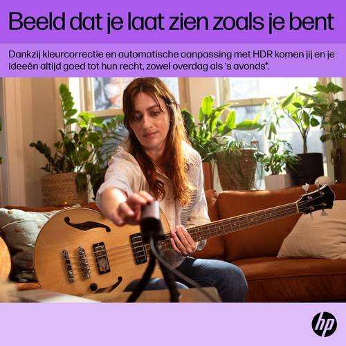 HP 965 4K webcam voor streaming