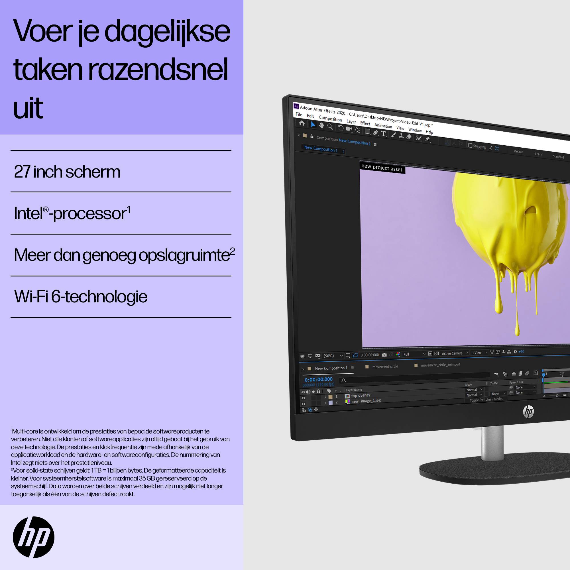 HP All-in-One 27-cr0071nd Intel Core i7-1355U 27inch FHD AG 16GB DDR4 512GB PCIe NVMe SSD W11H Shell White Intel® Core™ i7 68,6 cm (27") 1920 x 1080 Pixels DDR4-SDRAM Windows 11 Home Wi-Fi 6 (802.11ax) Wit