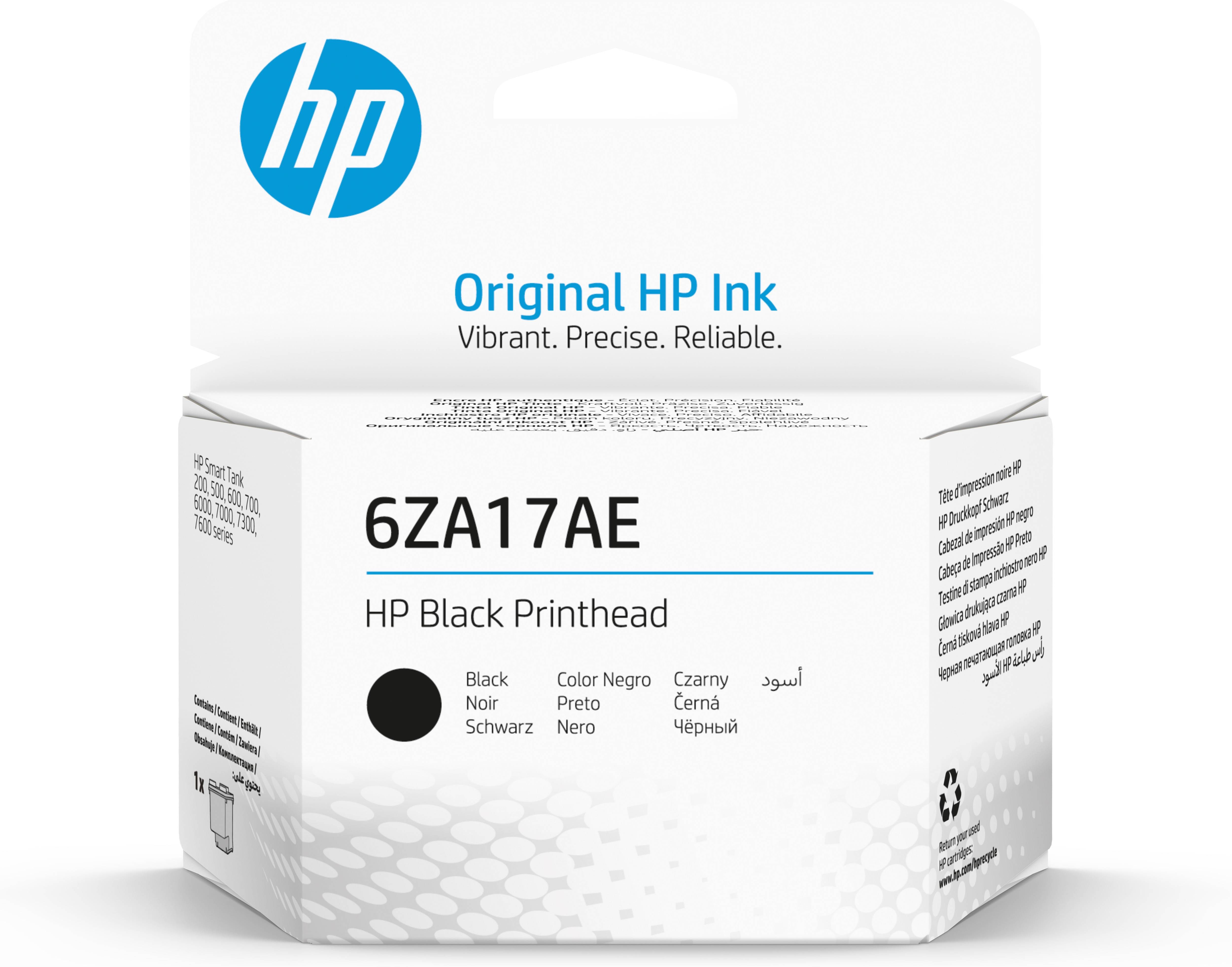 HP Cap de imprimare 6ZA11AE negru printkop Thermische inkjet