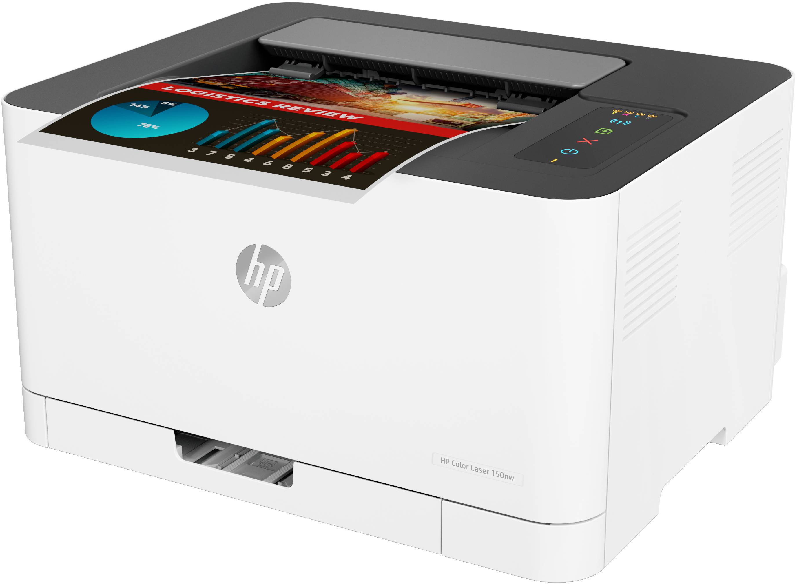 HP Color Laser 150nw, Print